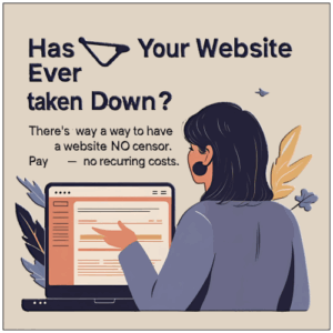 Creation of your uncensored siteweb